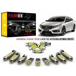 Honda Civic FC5 LED İç Aydınlatma Ampul Seti FEMEX Parlak Beyaz