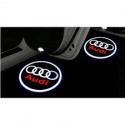 Audi Araçlar İçin Orjinal Geçmeli Soketli Kapı Altı Led Logo