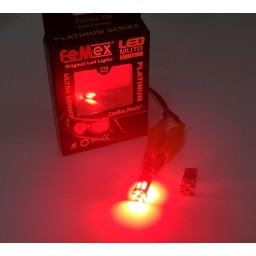FEMEX T10 3030 Chip 12smd 450 Lumen Kırmızı Led Ampul